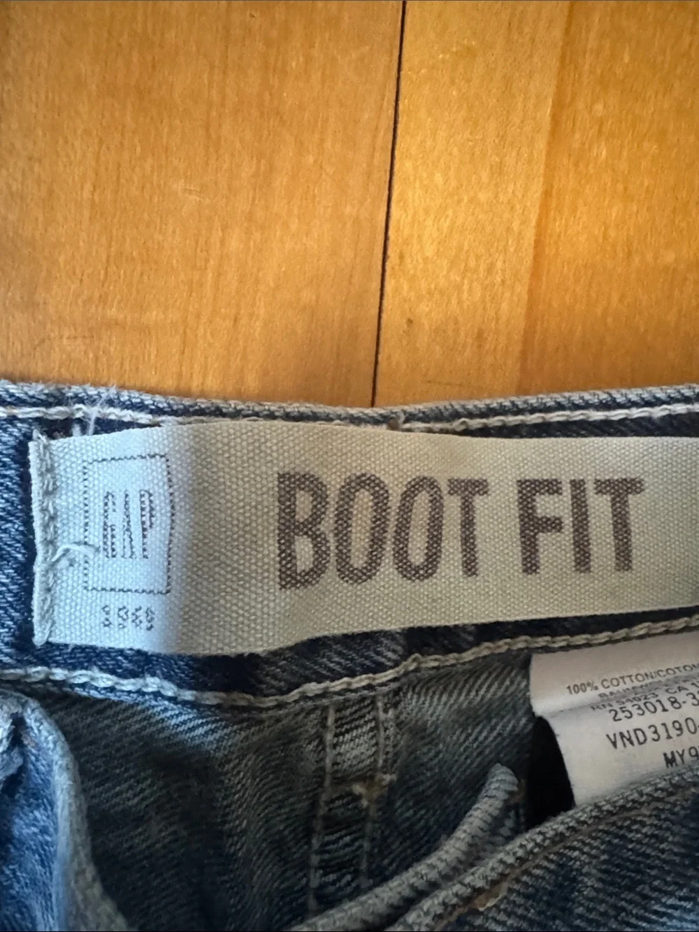 GAP 1969 Vtg 90s Boot Fit Men's Blue denim Jeans 36x30
